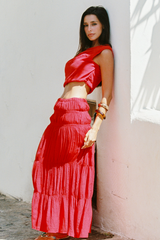 Arden Maxi Skirt Chilli