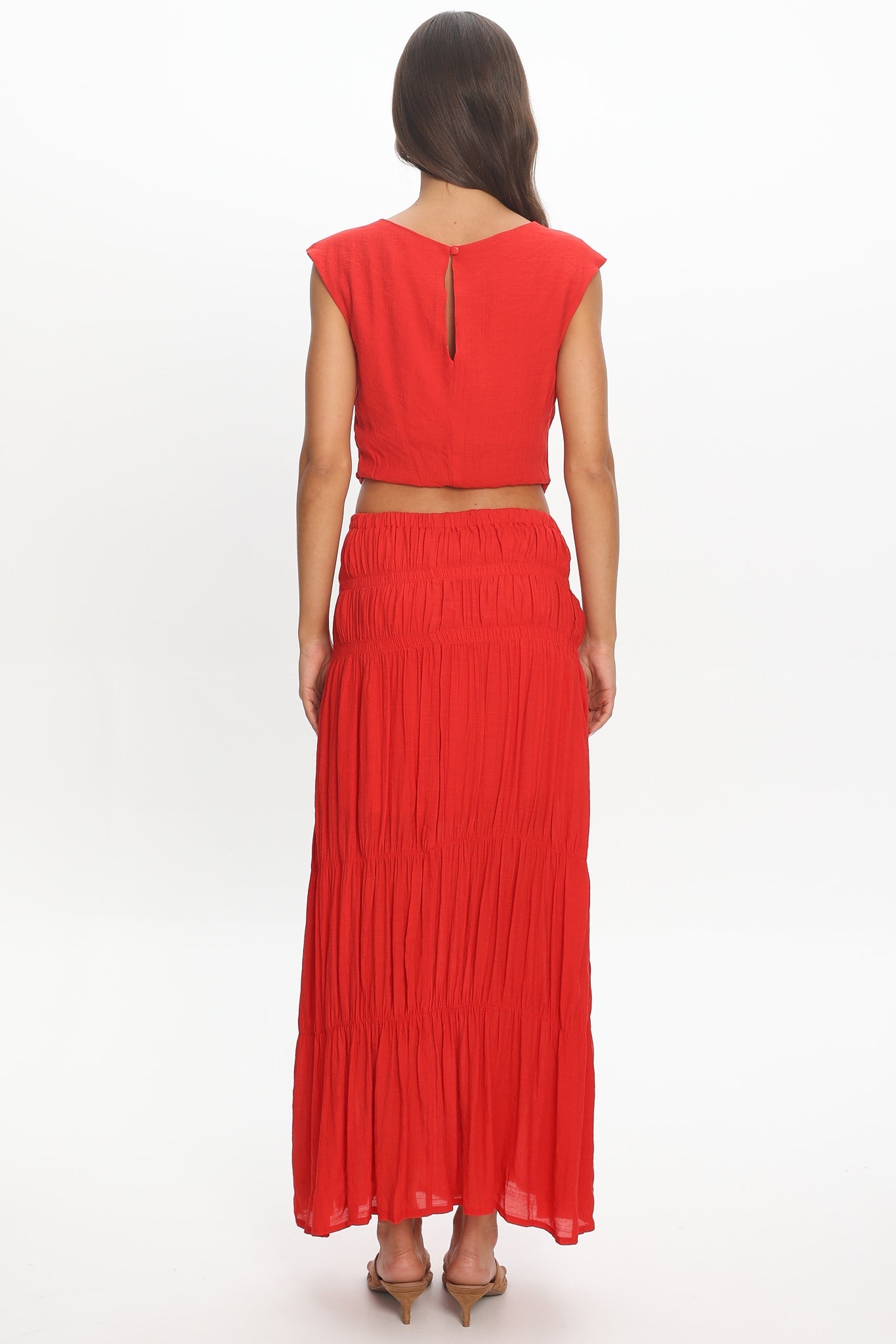 Arden Maxi Skirt Chilli