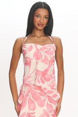 Azumi Beaded Top Pink