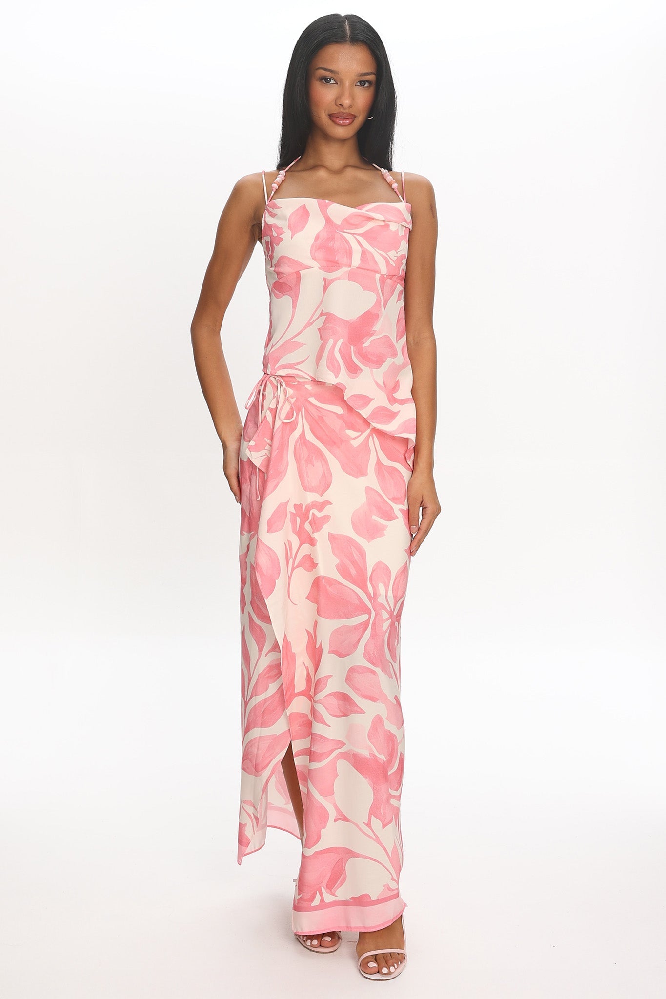 Azumi Beaded Top Pink
